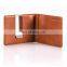 Promotional Genuine Leather Wallet New Fashion Money Clip Credit Card Holder