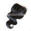 Cheap Body Wave Human Hair Weaving Free Parting Lace Closure With Baby Hair and Unprocessed Virgin Peruvian Hair Bundles