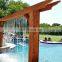 Decorative outdoor rust corten water fountains with pump