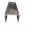8# 10# 12.5# hot rolled MS U-shape steel channels section with 5-7% tolerance factory prices