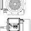 BMM129M 120V 230V Single Phase AC Electric Motor, Water Pump Motor