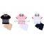 Factory supply baby boys' summer clothing sets kids clothes set with polo shirt and short pant