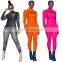 2020 New Arrivals Autumn Women Fashion  Fitness Yoga Jumpsuit Ladies Backless Sportswear Fitness Yoga Jumpsuit with Zipper
