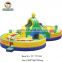 PVC Material Commercial Icy Castle style inflatable  kids jumping castle