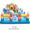 Inflatable castle for animals designed for children.