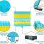Multicolor Lightweight Waterproof Sand proof Beach Picnic Travel Blanket With Bag