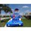 inflatable wet slide with water pool popular inflatable fun for party or tent business