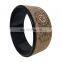 Harbour Gym Fitness Eco Friendly Wooden Cork Yoga Wheel 3 Pack