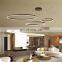 Simple and modern living room chandelier 2020 new Nordic postmodern light luxury net red hotel lobby LED chandelier