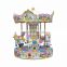 Shopping mall small merry go round carousel horse rides indoor for sale
