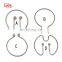 Manufacturer Stainless Steel Electric Heating Tube/coil Heating Element for Bucket/soup Bucket