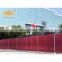 Top selling iron hot dipped galvanized temp chain link fence, construction site temporary fence for tree protection