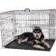 Wholesale Black Metal Pet Dog Crate Durable Outdoor Large Folding Pet Dog Cage