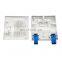 2 Cores FTTH Fiber Optic Face Box Fiber Face Plate Panel Terminal Box Faceplate Outlet 2 port fiber box