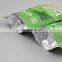 Custom printed stand up zip lock bag package organic matcha green tea powder pouch / aluminum foil food powder /coffee bag