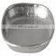 aluminium hammered soap dish