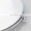 Extendable Wall mounted 5x magnifying mirror Chrome frame Folding round hotel mirror Round bathroom mirror