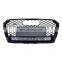 Front Bumper grill for Audi A4 B9 automotive black frame grille for Audi S4 car accessories for Audi 2017-2019