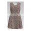 Fashion Flower Rayon Printed Fabric for Dress and Skirt