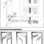 For narrow profile door zinc cylinder iron keys mico sliding door lock electric bolt lock                        
                                                Quality Choice