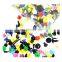200Pcs Mixed Auto Car Fastener Clip Bumper Fender Trim Plastic Rivet Door Panel