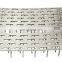 Blue spray Venetian blinds punching plate bending heat dissipation cover plate metal perforated louver mesh color optional