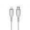 Quick Charge iphone 7 8 X 11 12 13 orginal charger usb c to lightning data cable metal mfi certified c94 lplug