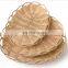 Wholesale high quality food grade oval rattan fruit gift basket