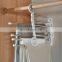 Multi-functional 5 in 1 Trouser Storage Rack Adjustable Pants Tie Storage Shelf Closet Organizer Stainless Steel Clothes Hanger