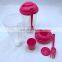 OEM Color Wholesale Plastic Fruit Salad Cup with Fork