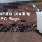 High strength 1,2ton PP woven big sacks bags for 1000kg cement holcim