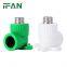 IFAN Hot Sale PPR Pipe Fitting Plastic PPR Male Thread Green Elbow