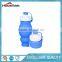 Collapsible Water Bottle - Silicone Travel Water Bottle for Hiking, Camping, Cycling, Running or Sports - BPA Free, FDA Approved