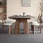 Folding Solid Wood Dining Table