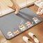 extra large fast dry natural diatomaceous earth stone bath mat factory