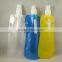 Wholesale 6 Colors Flexible Collapsible Foldable Reusable Water Bottles Ice Bag