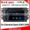 Wecaro WC-CU7011 Android 4.4.4 car multimedia system double din for chevrolet spark car radio gps audio system playstore