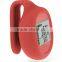Small Size 3D Silent Pedometer with Silicone Jacket Clip or Lanyard Walking Pedometer