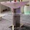 PE Plastic Big Bar Table with LED light and remote 120110D