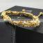 2016 Hot Fashion Unique 6mm Hematite Beads Wholesale Gold Buddha Bracelets Jewelry