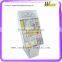 Supermarket Promotion Cardboard Floor Stand Custom Shelf Display