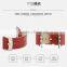 Original TOTU Bamboo Joint Pattern Genuine Leather Watch Band Wrist Strap For 38MM Apple Watch MT-3785