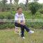 outdoor wooden garden stool