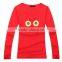 Round neck t shirts wholesale stretch 95 cotton 5 spandex t shirts women