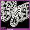 Hanjie040805 wedding butterfly rhinestone applique patch bridal/rhinestone lace