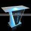 transparent LED table cheap led christmas lights portable bar table