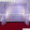 Hottest!! wedding crystal arch silver decorative wedding stage for party and wedding decoration(MAH-002)