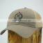 cotton and polyester cap with snapback closure