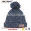 winter custom knitted beanie hat wholesale