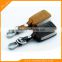 Genuine Leather Remote Car Key Remote Case Cover for VW Golf key case